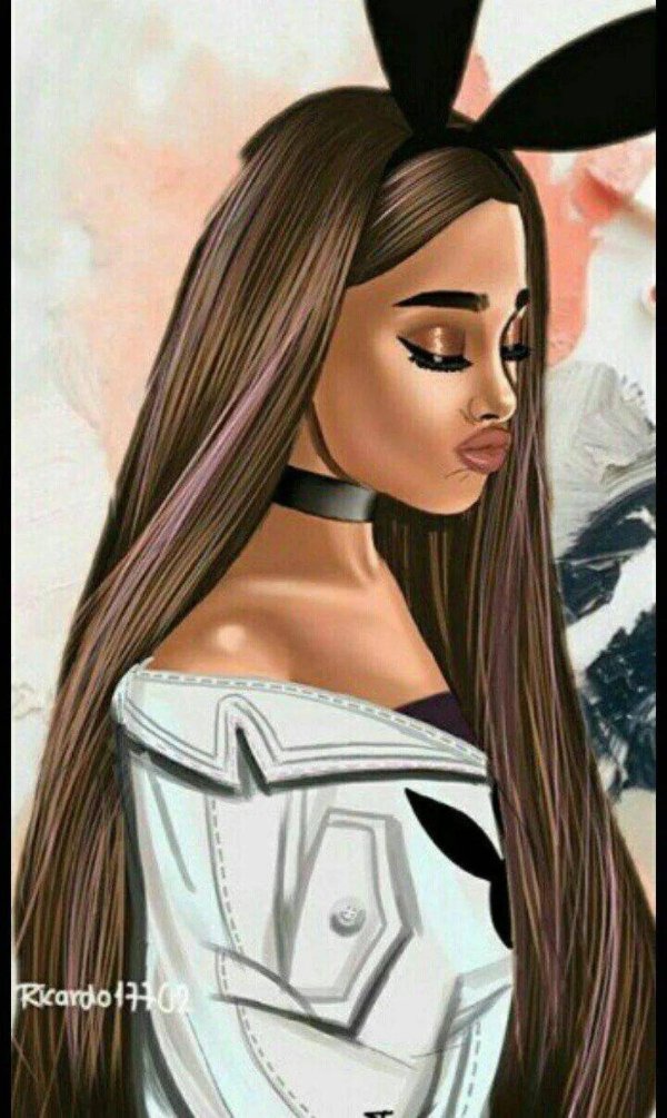 мультяшна ариана гранде