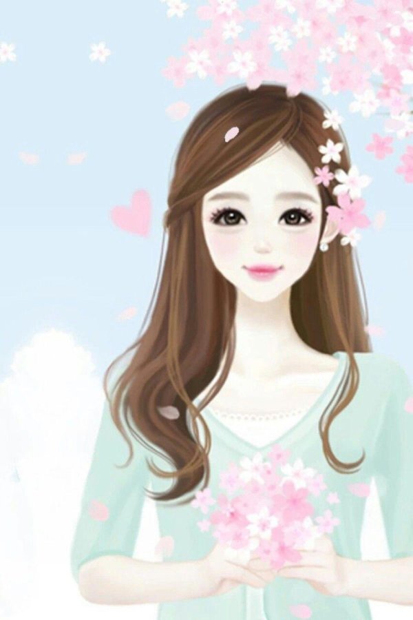 мультяшная кореянка