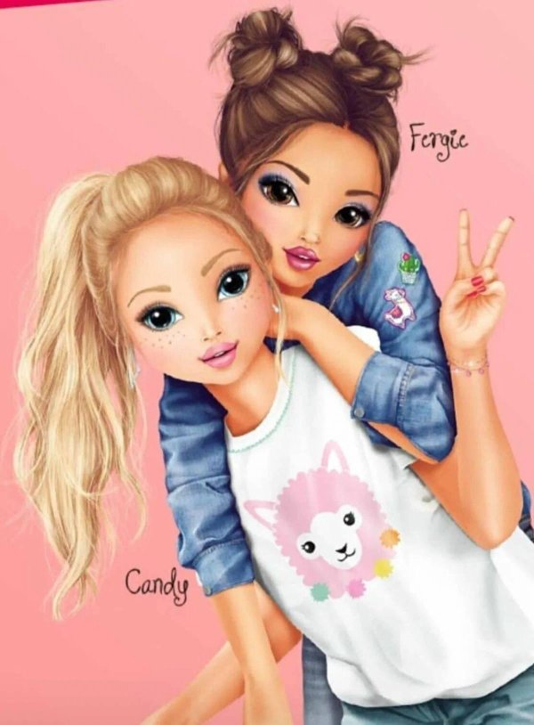 подруги мультяшные