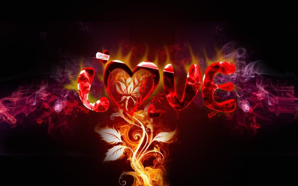 огненные цветы