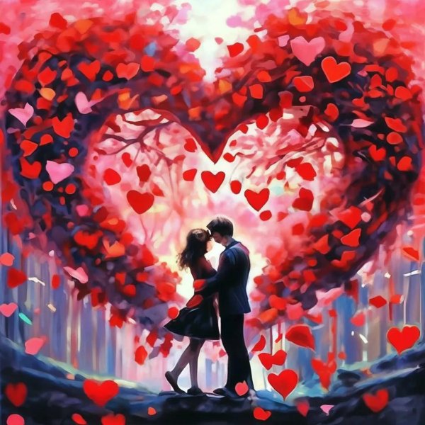 романтичные картины