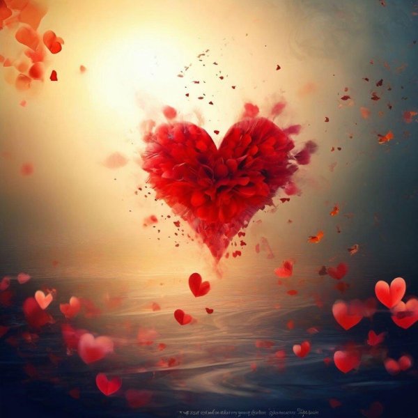 с разбитым сердцем