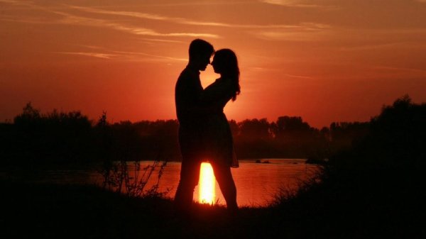 романтический закат