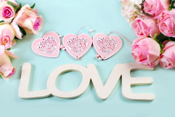 красивая надпись love