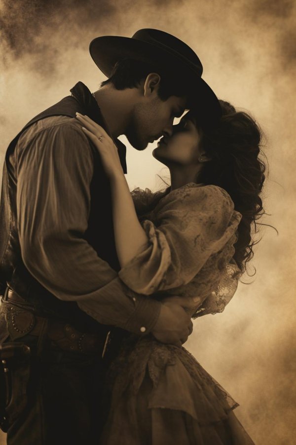 романтика поцелуй