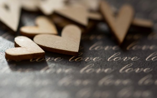 сердечко из дерева