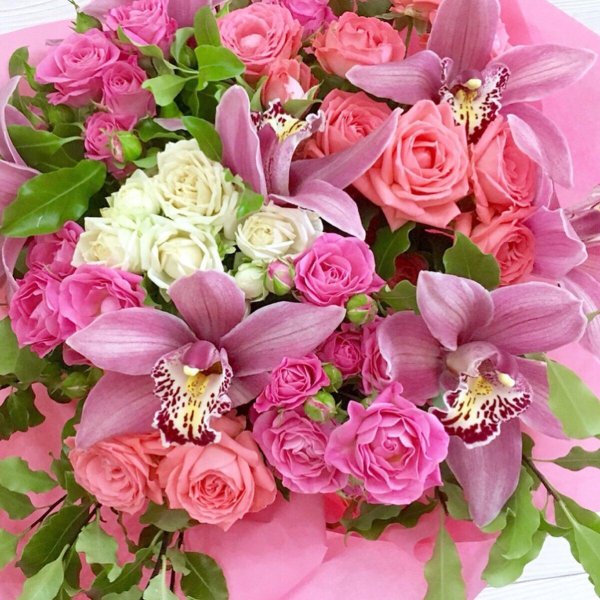 роскошные букеты цветов