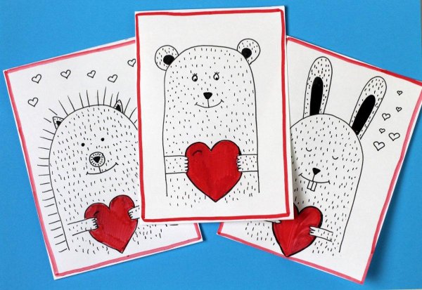 идеи для открыток валентинок