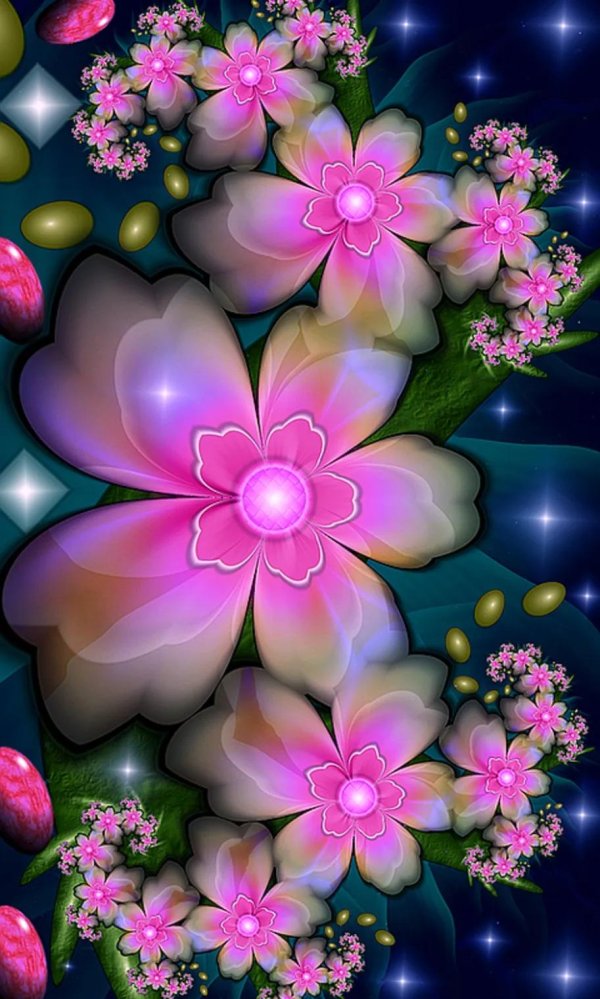 волшебные цветы