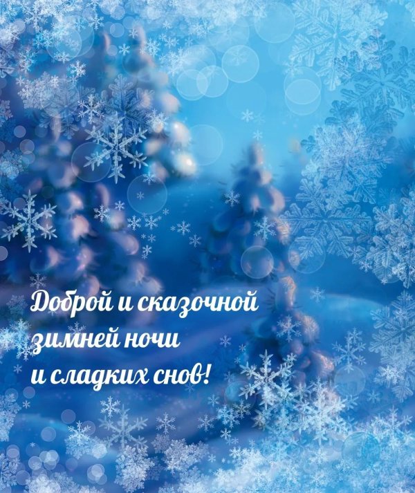 доброго зимнего сна