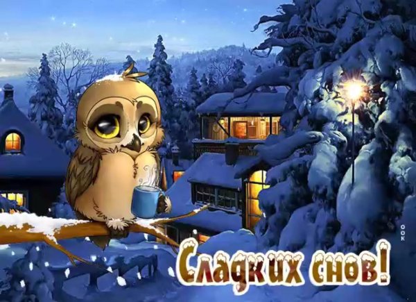 добрый вечер зимний и спокойной ночи