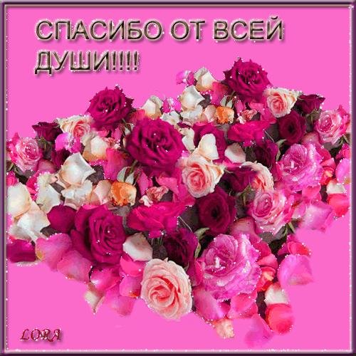 благодарим от всей души