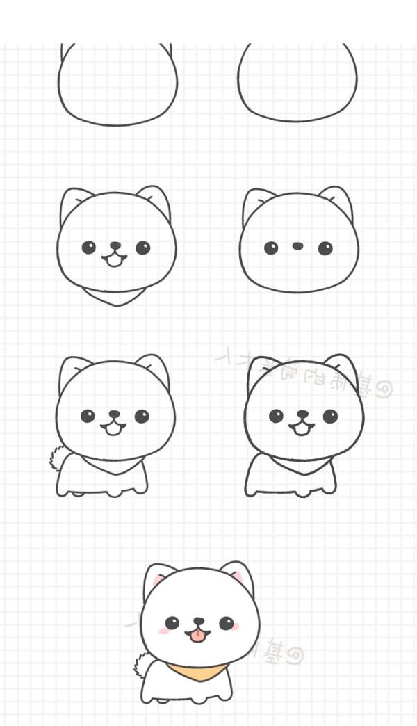 рисунки для срисовки лёгкие и красивые милые для начинающих