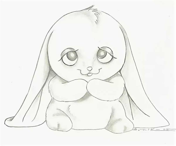 милые рисунки карандашом для срисовки