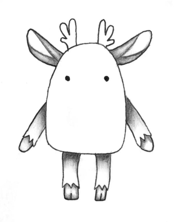 рисунок для срисовки легкие