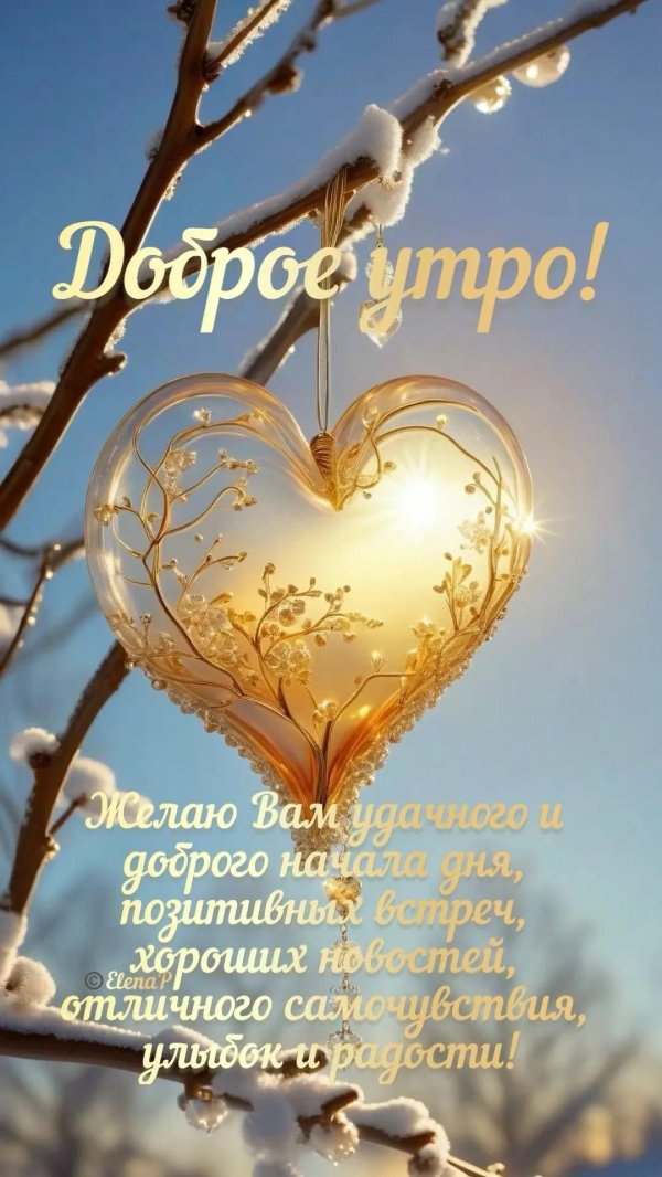 доброе утро зимнее пожелания