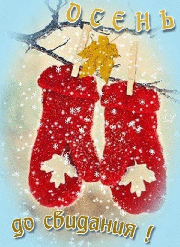 до свидания осень