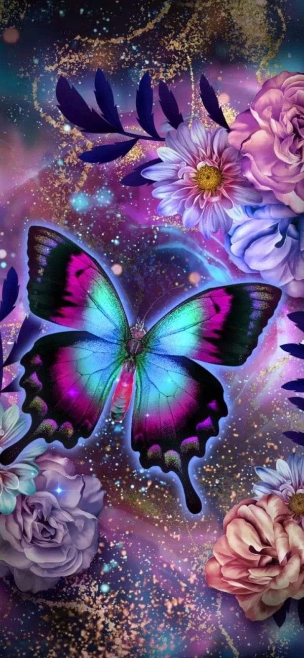 красивые картины с бабочками