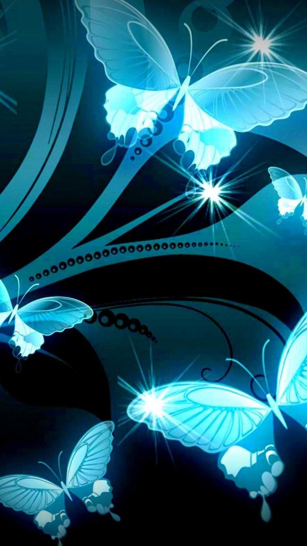 фон с бабочками