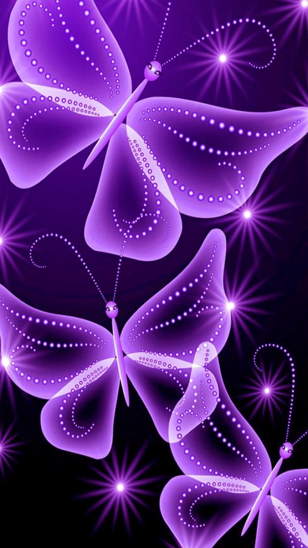 бабочка сиреневая