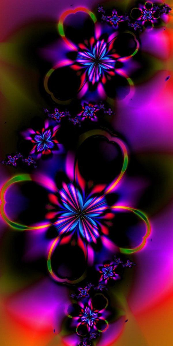 цветок абстракция