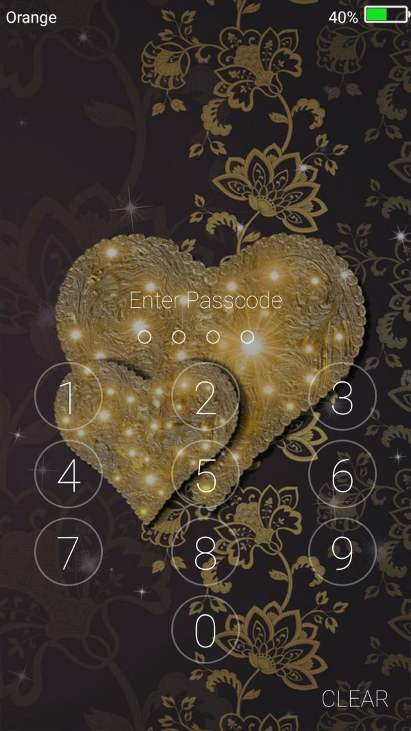 сердце золотое