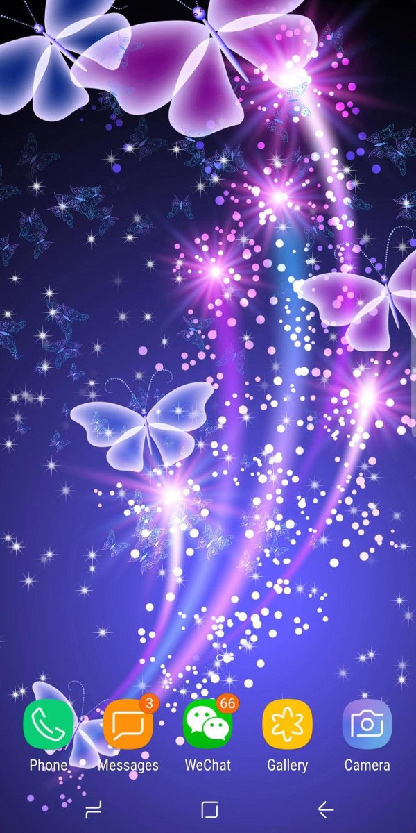 заставка на телефон бабочки