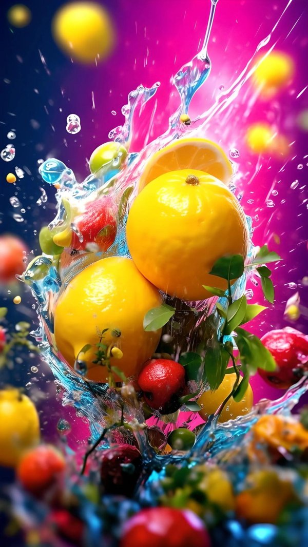 сочные фрукты