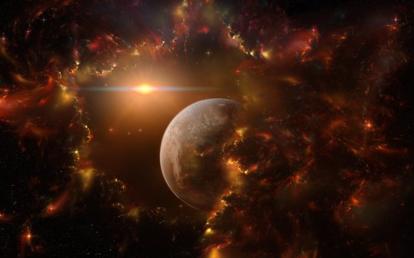 красивые планеты в космосе