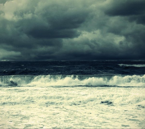 атлантический океан шторм