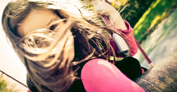 волосы на ветру