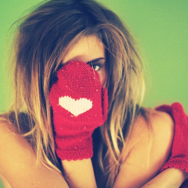 вязаные варежки