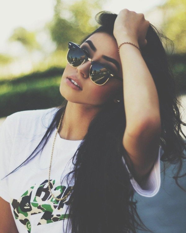 супер брюнетки в очках