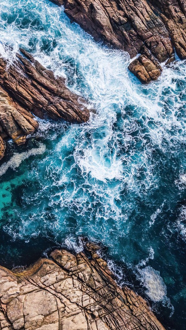 море сверху