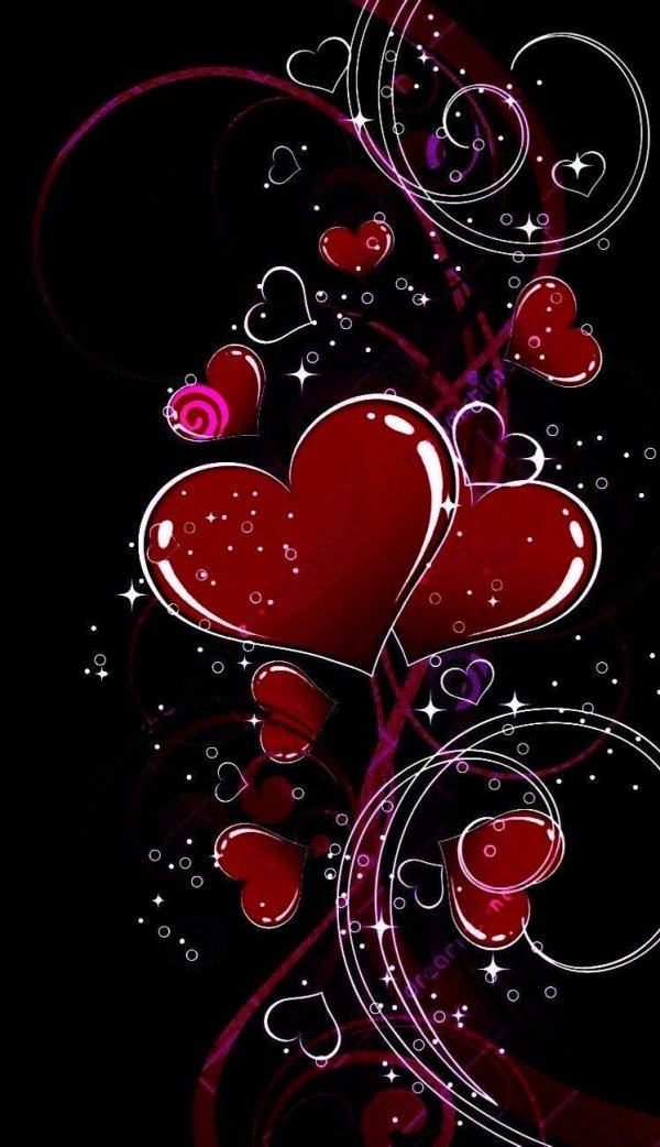 фиолетовое сердце