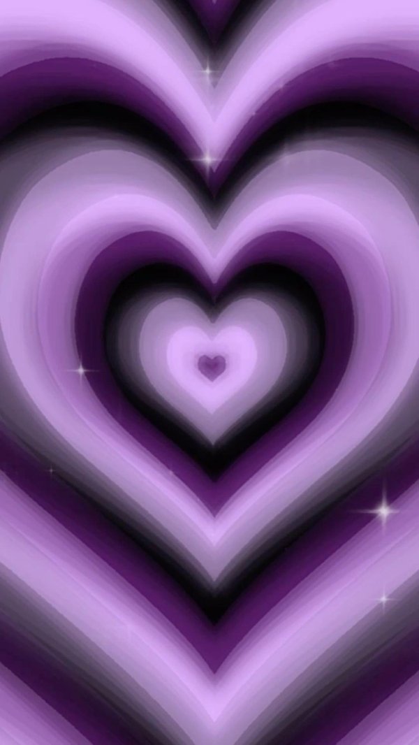 сиреневое сердечко