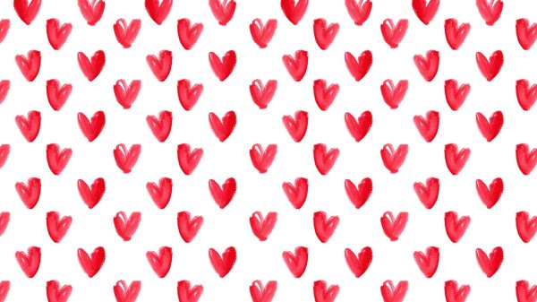 сердечки паттерн