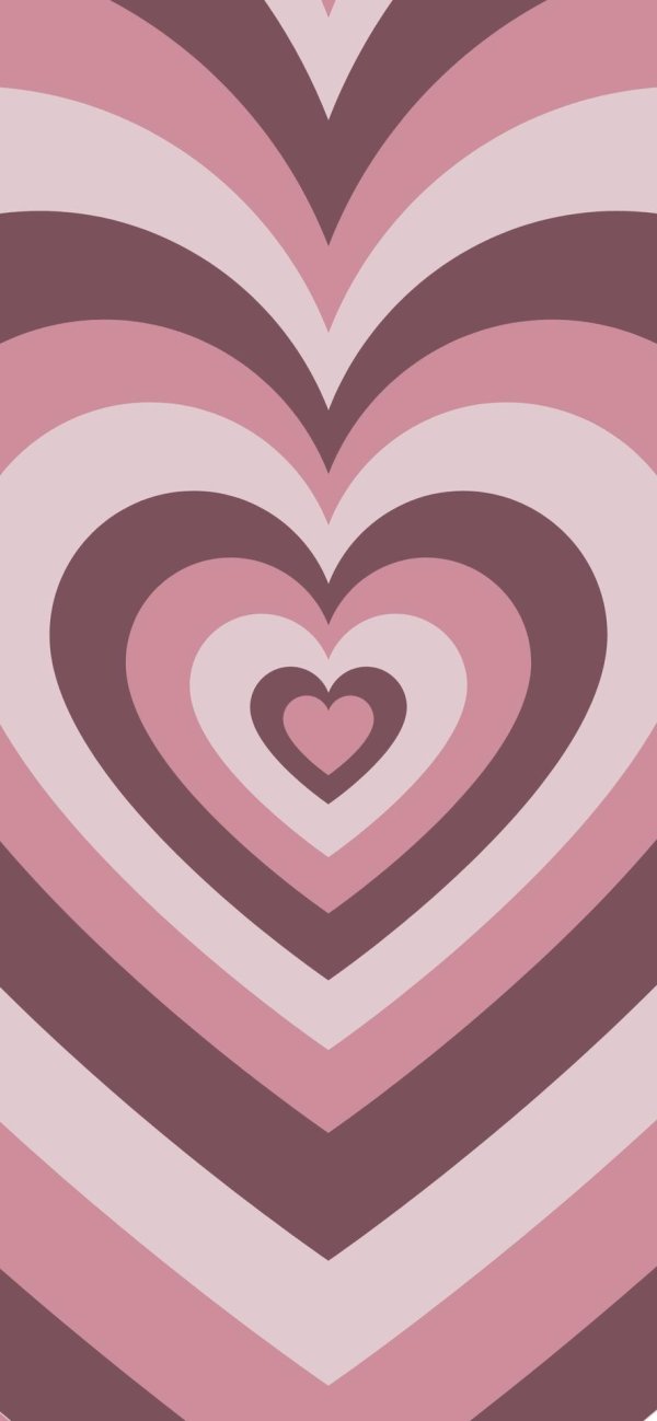 розовое сердце