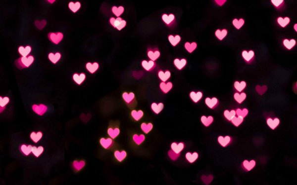 фон сердечек