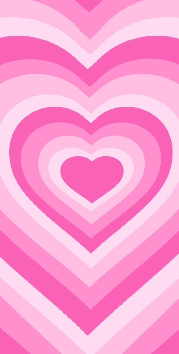 розовое сердце