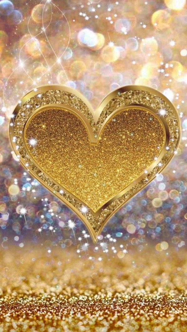 сердце золотое