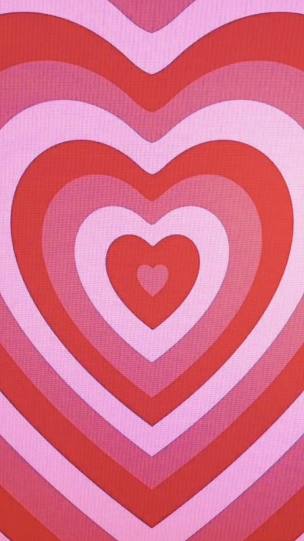 розовое сердце