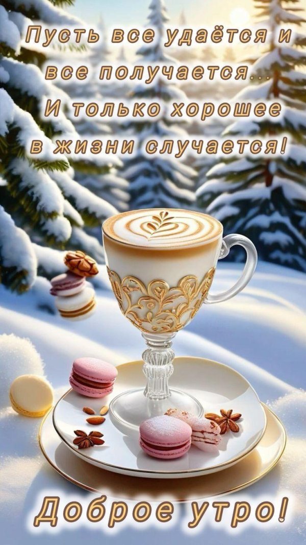 доброго утра зима