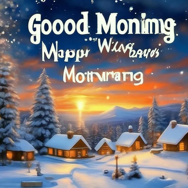 рождественские пейзажи