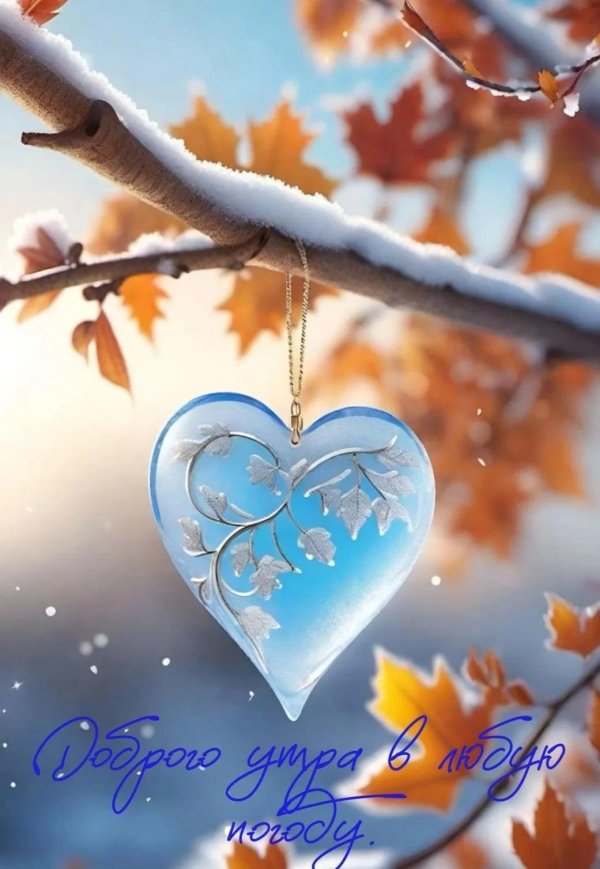 красивое осеннее доброе утро