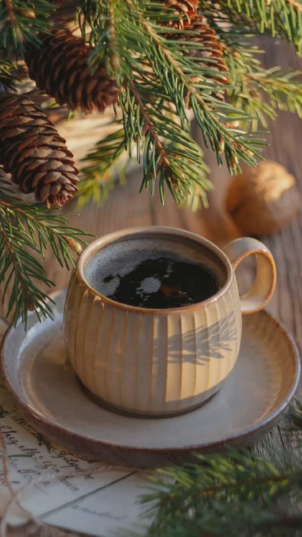 доброе утро кофе шишки