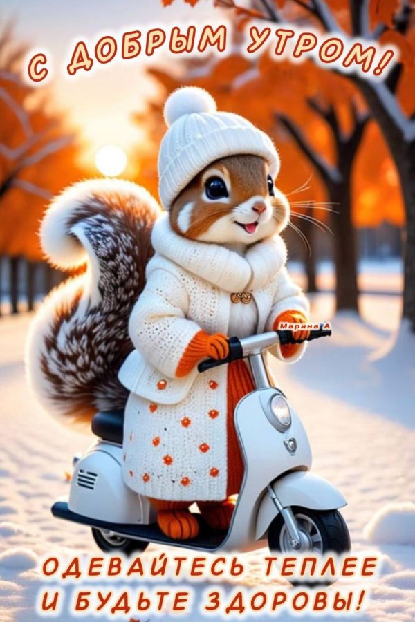 доброго утра зимнего
