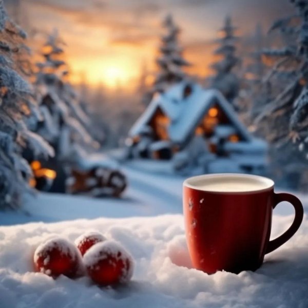 снежного утра