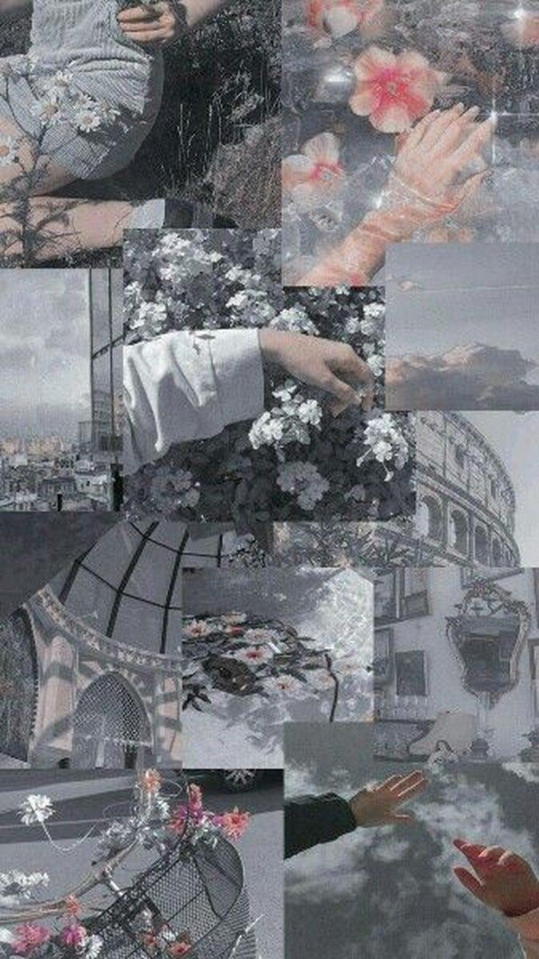 стильный коллаж