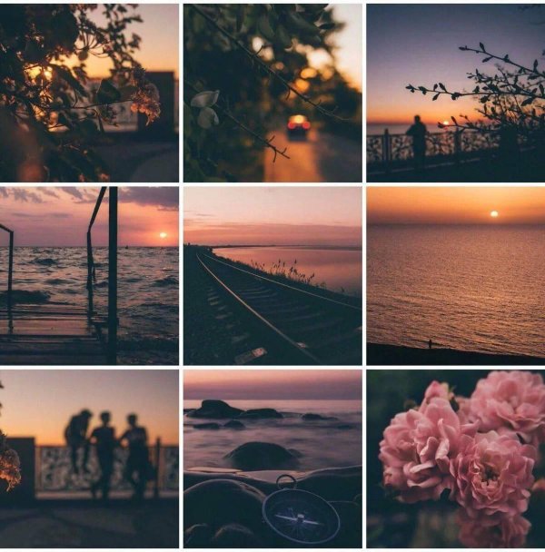 эстетические коллажи